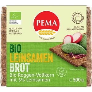 Pema Bio žitný chléb se lněným semínkem 500 g obraz