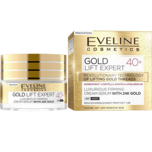 Eveline GOLD LIFT Expert denní/noční krém 50+ 50 ml obraz