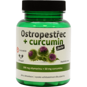 Galmed Ostropestřec forte + curcumin 60 kapslí obraz