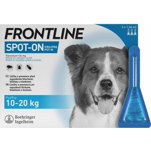 Frontline Spot On Dog M 10-20 kg 3 x 1.34 ml obraz