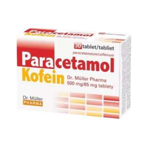 Dr.Muller Paracetamol/Kofein 500mg 30 tablet obraz