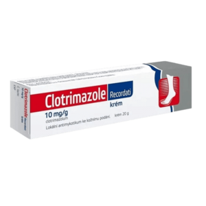 Clotrimazole Recordati 10 mg 20 g obraz