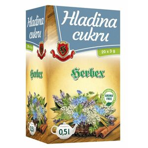 Herbex Hladina cukru sáčky 20 x 3 g obraz