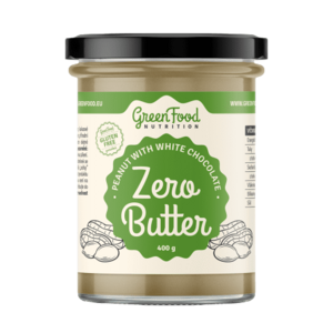 GreenFood Nutrition Zero Butter Arašídový s bílou čokoládou 350 g obraz