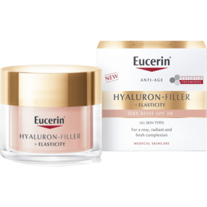 Eucerin Hyaluron-Filler + Elasticity denní krém Rosé SPF30, 50 ml obraz