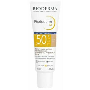 Bioderma Photoderm M světlý SPF50+ vysoce krycí tónovaný krém proti návratu pigmentových skvrn 40 ml obraz