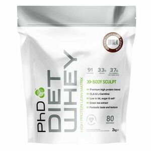 PHD NUTRITION Diet Whey belgická čokoláda 2 kg obraz