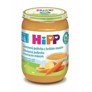 HiPP Polévka BIO Zeleninová s krůtím masem 190 g obraz