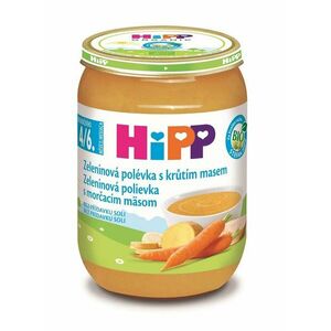 HIPP Polévka BIO Zeleninová s krůtím masem 190 g obraz