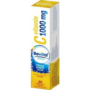 Revital C vitamin 1000 mg Citron 20 šumivých tablet obraz
