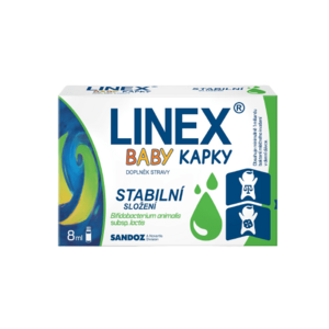 Linex ® Baby kapky, probiotika pro děti od narození 8 ml obraz