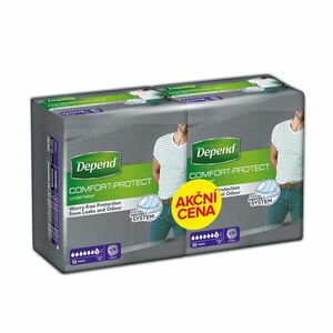 DEPEND Pánské natahovací kalhotky Normal S/M Duopack 2x10ks 20 ks obraz