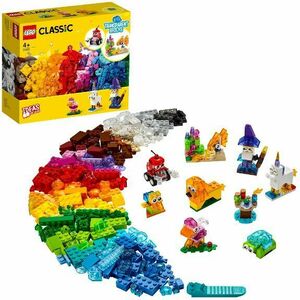 LEGO® Classic 11013 Průhledné kreativní kostky obraz