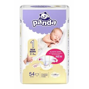 Panda New born dětské pleny 54 ks obraz