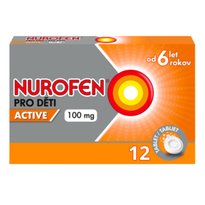 Nurofen pro děti Active 100 mg 12 tablet obraz