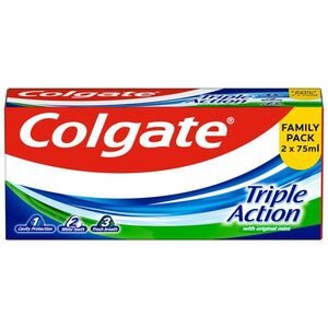 COLGATE zubní pasta Triple Action 2 x 75 ml obraz