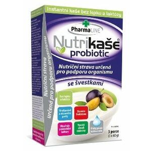 Nutrikaše Probiotic se švestkami 3 x 60 g obraz