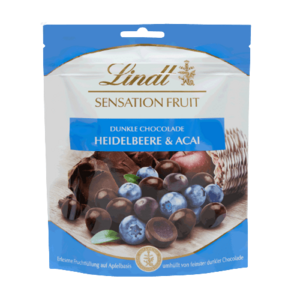 LINDT Sensation Fruit Bluberry&Acai 150 g obraz