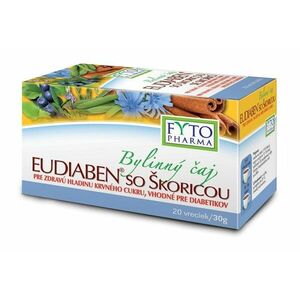 Fytopharma Eudiaben Bylinný čaj se skořicí 20 x 1.5 g obraz