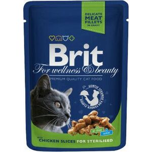 BRIT Premium Cat kapsička pro kastrované kočky - Kuře 100 g obraz