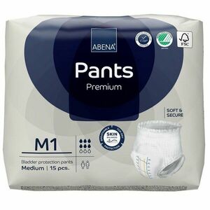 Abena Inkontinentní navlékací kalhotky Pants Premium M1 15 ks obraz