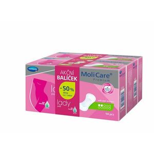 Molicare Premium Lady inkontinenční vložky 2 kapky 2 x 14 ks obraz