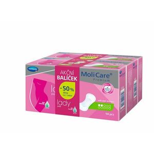 MOLICARE Premium Lady inkontinenční vložky 2 kapky 2 x 14 ks obraz