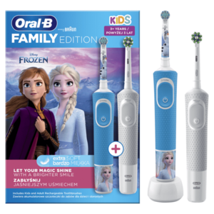 Oral B Elektrický zubní kartáček Vitality Pro Kids Frozen obraz