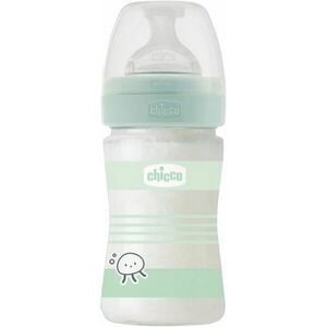 Chicco Láhev kojenecká sklo Well-being silikon, uni 150 ml obraz