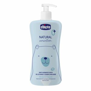 Chicco Natural Sensation Šampon na vlasy a tělo s aloe a heřmánkem 0m+, 500 ml obraz