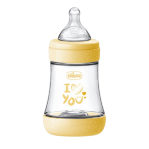 Chicco Lahev kojenecká Perfect5 silikon, žlutá 150 ml obraz
