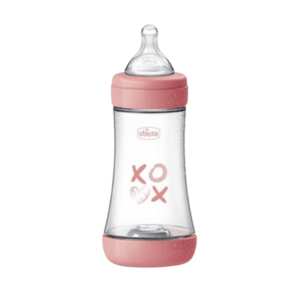 Chicco Lahev kojenecká Perfect5 silikon, růžová 240 ml obraz