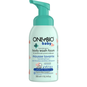 OnlyBio Hypoalergenní mycí pěna pro miminka 300 ml obraz