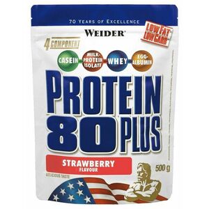 WEIDER Protein 80 Plus Jahoda 500 g obraz