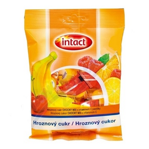 INTACT sáček hroznový cukr OVOCNÝ MIX s vit.C 75g obraz