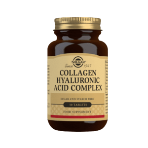 Solgar Kolagen a Kyselina hyaluronová 120 mg 30 tablety obraz