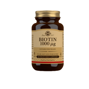 Solgar Biotin 1000 mcg 50 kapslí obraz