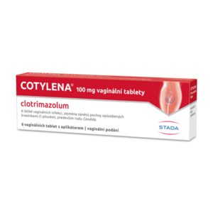 Cotylena Clotrimazol 100mg vaginální tablety 6 ks obraz