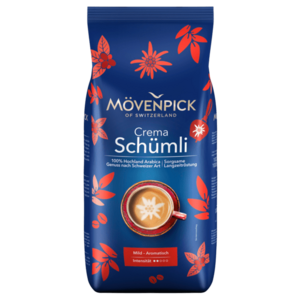 Mövenpick of SWITZERLAND Schümli zrnková káva 1000 g obraz