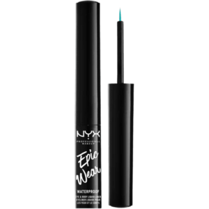 NYX PROFESSIONAL MAKEUP Epic Wear Metallic Liquid Liner gelová linka na oči - odstín Teal Metal 3.5 ml obraz