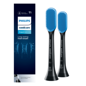 Philips Sonicare TongueCare+ Hlavice na čištění jazyka černá HX8072/11 2 ks obraz