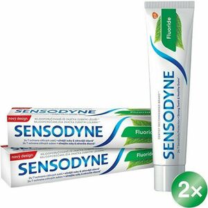 Sensodyne Fluoride zubní pasta 2 x 75 ml obraz
