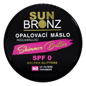 VIVACO SUN BRONZ Tělové máslo s rozjasňujícími glitry SPF0, 100 ml obraz