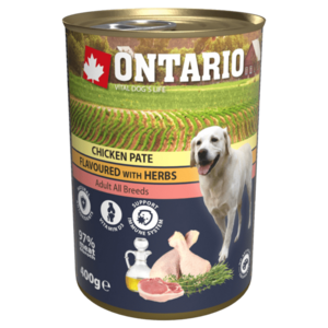 Ontario Konzerva kuřecí paté s bylinkami 400 g obraz