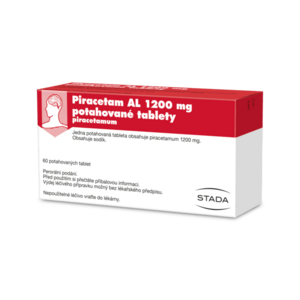 Piracetam AL 1200mg tbl.flm. 60 tablet obraz