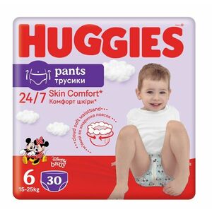 Huggies Pants Jumbo vel.6 15-25 kg plenkové kalhotky 30 ks obraz