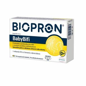 Biopron Laktobacily BabyBifi+ 30 vysypávacích tobolek obraz