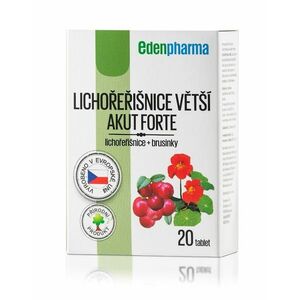 Edenpharma Lichořeřišnice větší Akut Forte 20 tablet obraz