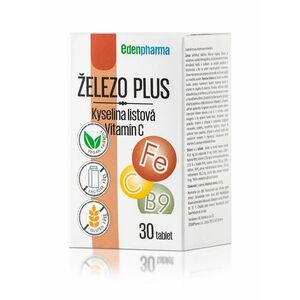 Edenpharma Železo plus 30 tablet obraz