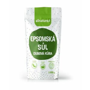 Allnature Epsomská sůl Dubová kůra 1000 g obraz